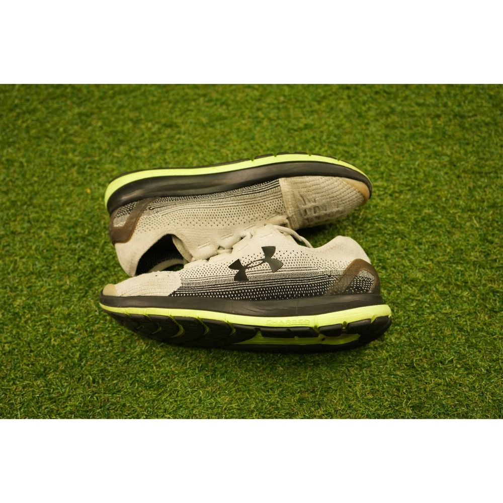 Under Armour Speedform Slingride Fade Mens 8 Running Shoes Glacier‎ Gray Sneaker